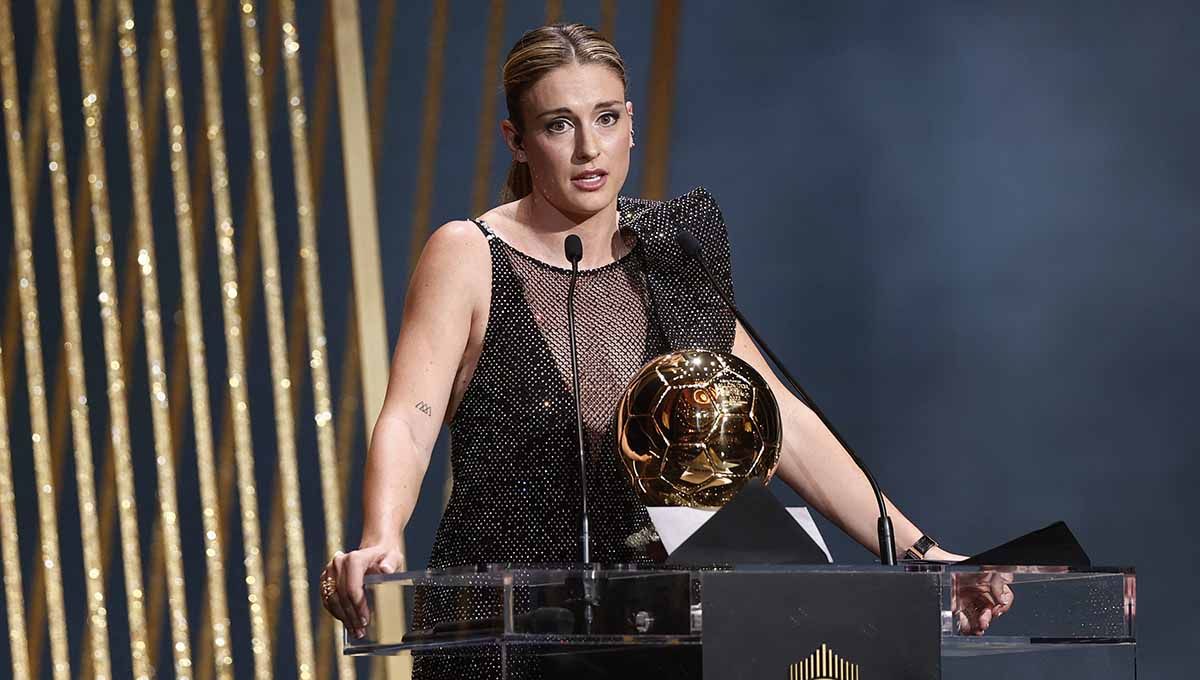 Alexia Putellas, pemenang Ballon d'Or wanita. (Foto: REUTERS/Benoit Tessier) Copyright: © REUTERS/Benoit Tessier