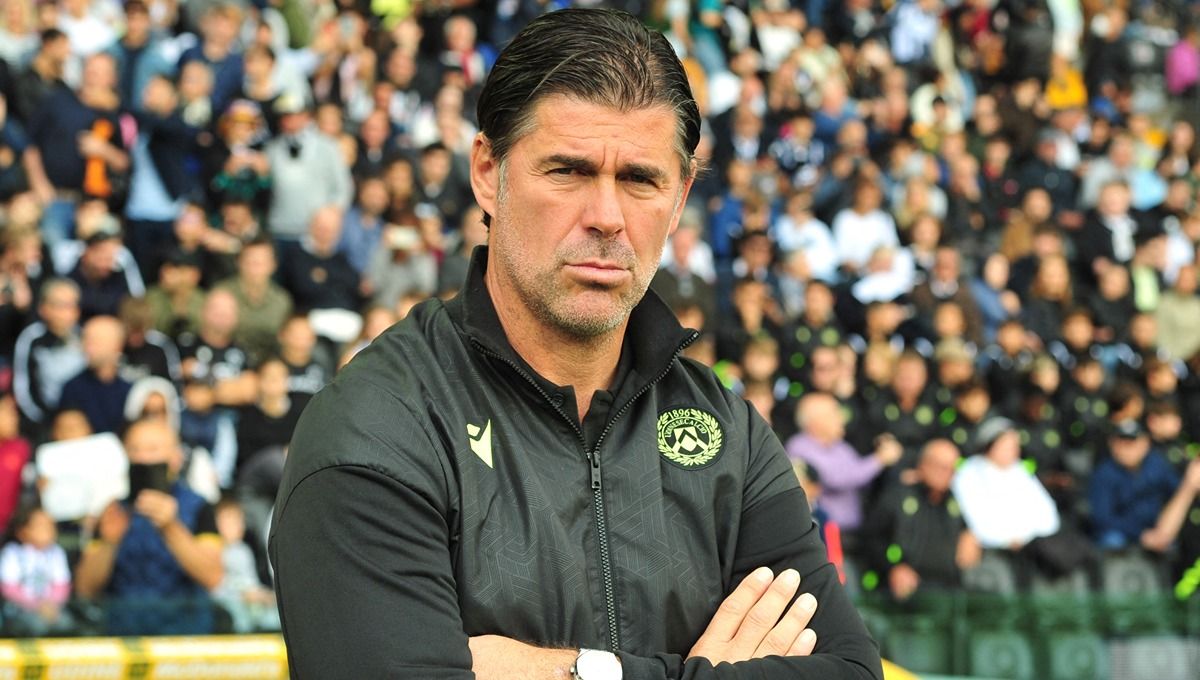 Andrea Sottil, pelatih Udinese. Foto: REUTERS/Jennifer Lorenzini Copyright: &copy; Reuters/Jennifer Lorenzini