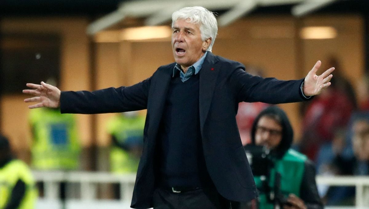 Gian Piero Gasperini, pelatih Atalanta. Foto: REUTERS/Alessandro Garofalo Copyright: © Reuters/Alessandro Garofalo