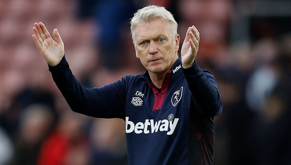 David Moyes, pelatih West Ham United. Foto: REUTERS/Peter Nicholls Copyright: © Reuters/Peter Nicholls