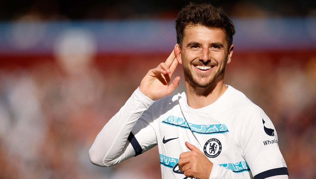 Masa depan Mason Mount untuk bertahan di Stamford Bridge kini semakin diragukan setelah menolak memperbaharui kontraknya bersama Chelsea. Foto: REUTERS/David Klein Copyright: © Reuters/John Sibley