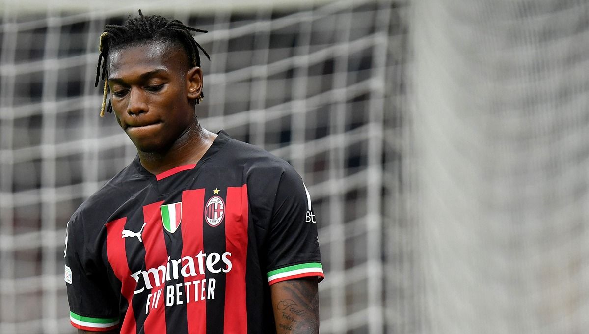 Rafael Leao, pemain AC Milan. Foto: REUTERS/Daniele Mascolo. Copyright: © Reuters/Daniele Mascolo