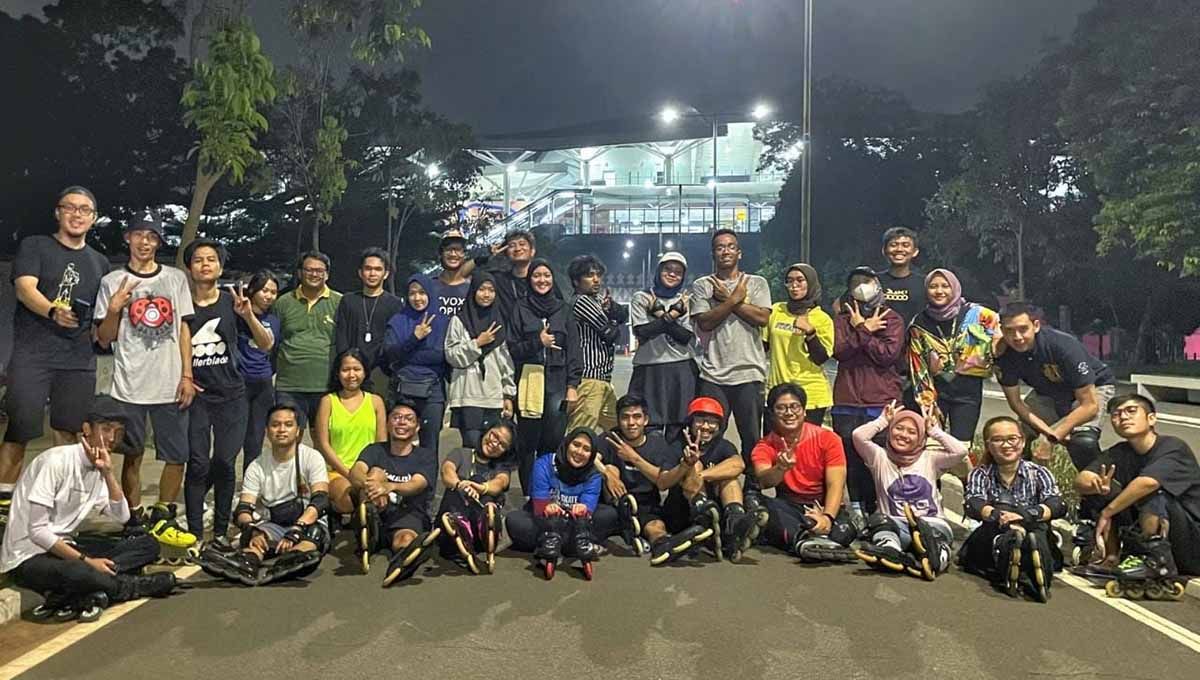 Komunitas Sepatu Roda Savera Roller. (Foto: Savera Roller Community) Copyright: © Savera Roller Community