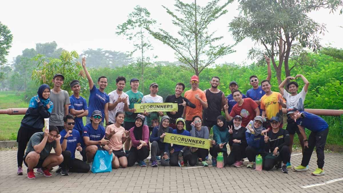 Komunitas Lari CEO Runners. (Foto: CEO Runners) Copyright: © CEO Runners