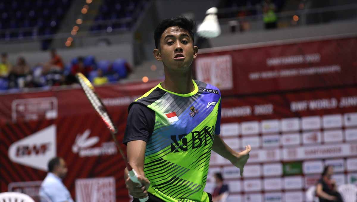 Hasil final Osaka International Challenge 2023 antara Alwi Farhan vs Yushi Tanaka, dimenangkan oleh wakil tuan rumah pada Minggu (2/4/23) pagi WIB. (Foto: PBSI) Copyright: © PBSI