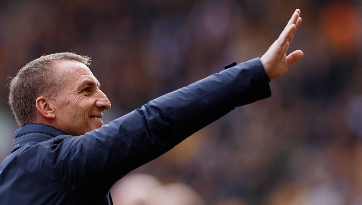 Brendan Rodgers, pelatih Leicester City. Foto: REUTERS/Andrew Couldridge Copyright: © Reuters/Andrew Couldridge