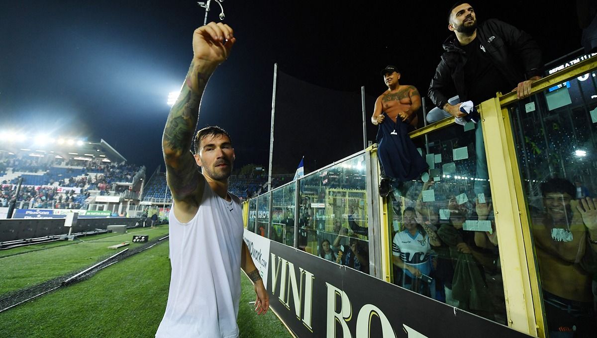 Alessio Romagnoli, pemain Lazio. Foto: REUTERS/Daniele Mascolo Copyright: © Reuters/Daniele Mascolo