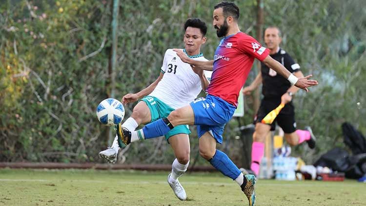 Uji coba Timnas Indonesia U-20 vs Cakallikli Spor di Turki. Copyright: © PSSI