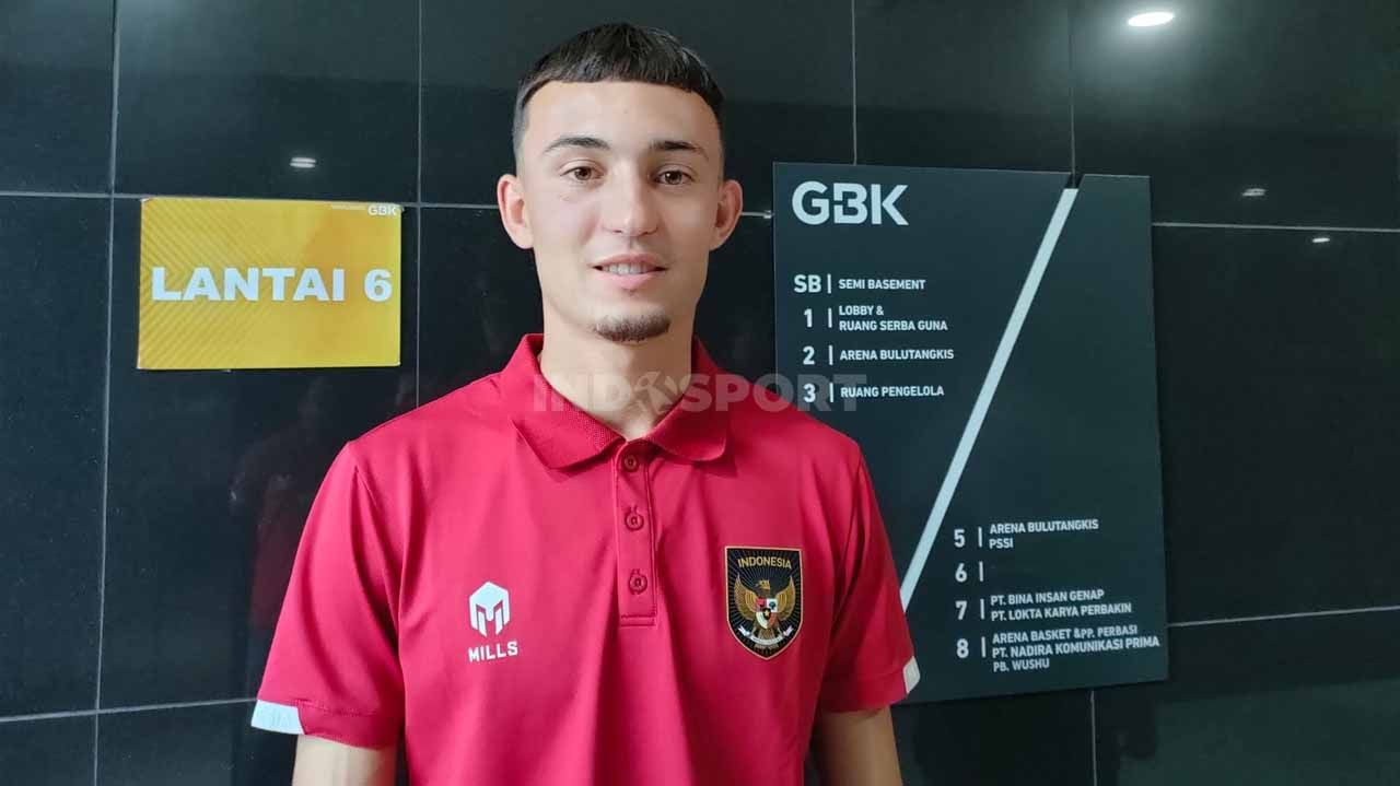 Calon pemain naturalisasi timnas Indonesia U-20, Ivar Jenner. (Foto: Petrus Manus Da' Yerimon/INDOSPORT) Copyright: © Petrus Manus Da' Yerimon/INDOSPORT