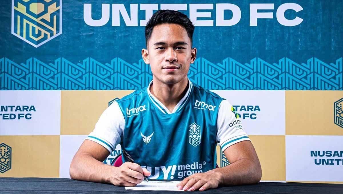 Winger Nusantara United FC, Yussa Nugraha. (Foto: Instagram@nugrahayussa) Copyright: © Instagram@nugrahayussa