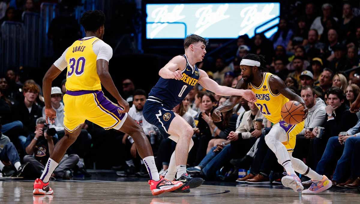 Pertandingan NBA antara Denver Nuggets vs Los Angeles Lakers. (Foto: REUTERS/Isaiah J. Downing) Copyright: © REUTERS/Isaiah J. Downing