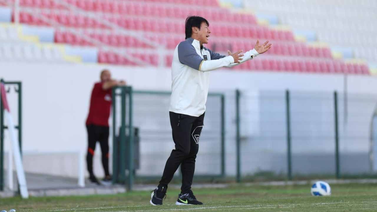 Pelatih Timnas Indonesia U-20, Shin Tae-yong, menyinggung soal nyali atau mental pemainnya selama laga uji coba di Turki. (Foto: PSSI) Copyright: © PSSI