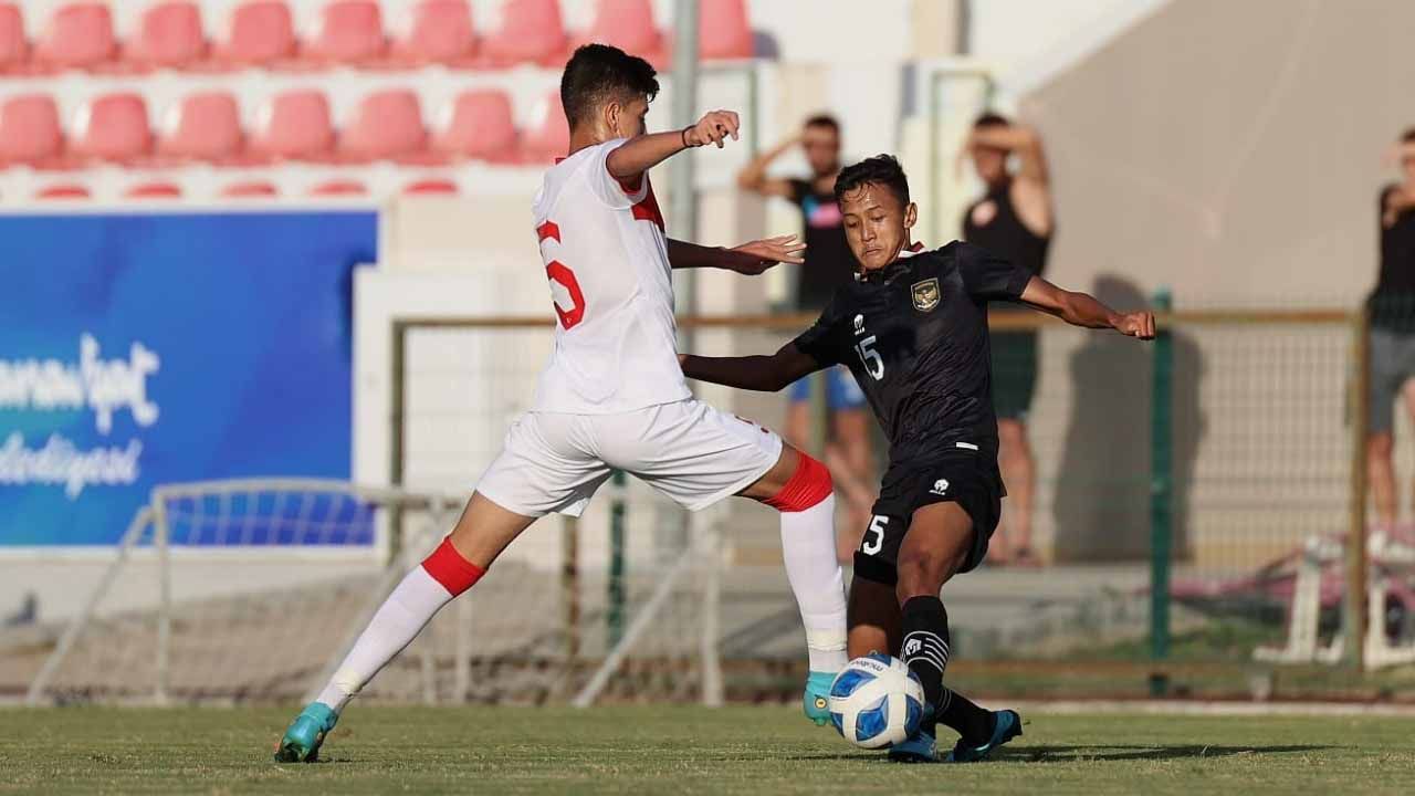 Pertandingan antara Timnas Indonesia U-20 vs Turki U-20. (Foto: PSSI) Copyright: © PSSI