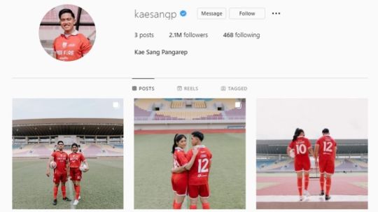 Feed instagram Kaesang Pangarep bersama Erina Gundono. Foto: instagram/kaesangp. Copyright: © instagram/kaesangp