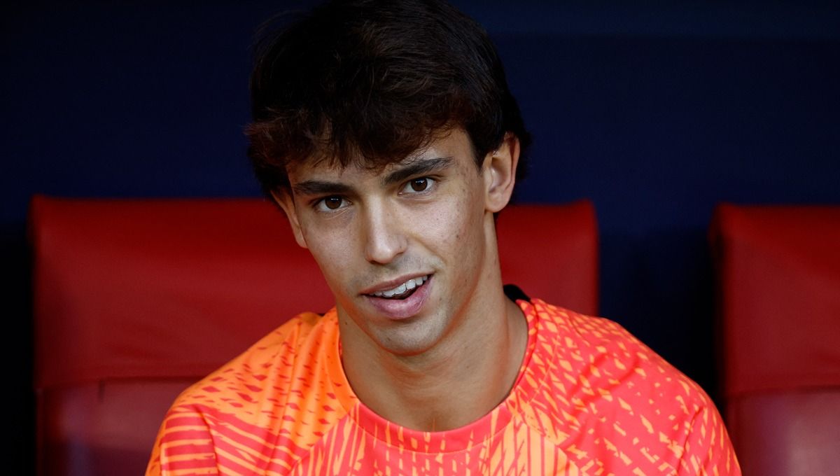 Tak Cuma Joao Felix, raksasa Liga Inggris (Premier League), Manchester United, juga ingin seret Alvaro Morata dari Atletico Madrid ke Old Trafford. Copyright: © Reuters/Juan Medina