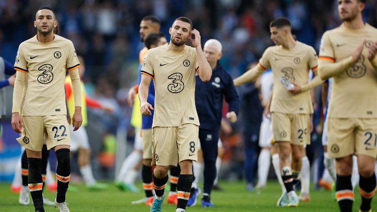 Hakim Ziyech saat bersama Chelsea. Foto: Reuters/John Sibley. Copyright: © Reuters/John Sibley