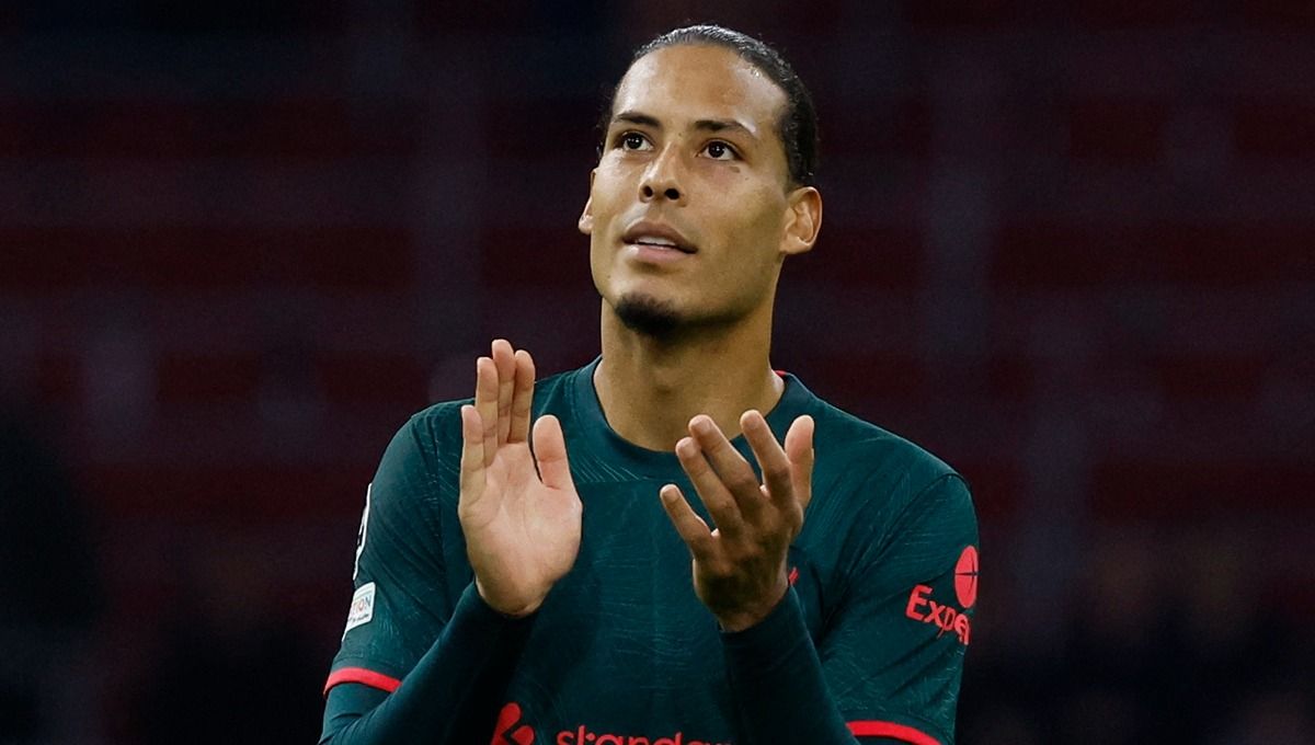 Virgil van Dijk, pemain Liverpool. Foto: REUTERS/Piroschka Van De Wouw Copyright: © Reuters/Piroschka Van De Wouw