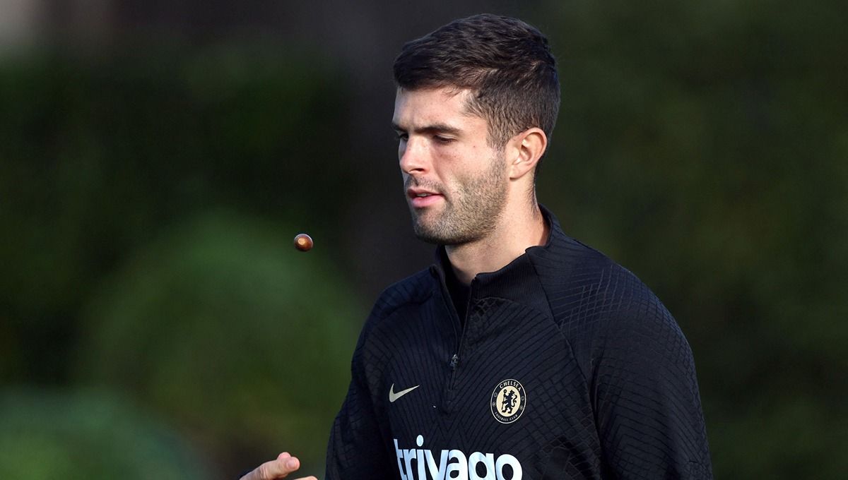 Christian Pulisic, pemain Timnas AS yang mungkin paling populer. Foto: REUTERS/Matthew Childs. Copyright: © Reuters/Matthew Childs