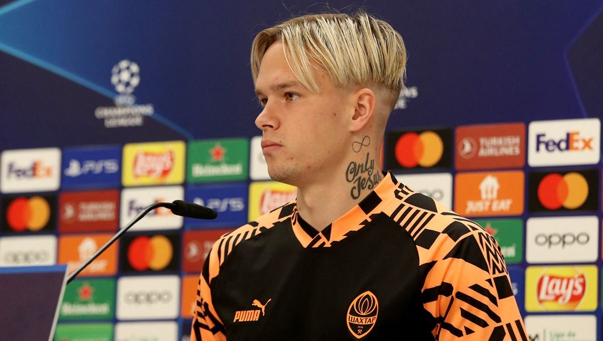 Mykhaylo Mudryk, pemain Shakhtar Donetsk sempat mendapatkan tawaran dari Real Madrid. Foto: REUTERS/Violeta Santos Moura Copyright: © Reuters/Violeta Santos Moura