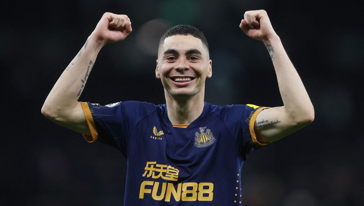 Miguel Almiron, pemain Newcastle United. Foto: REUTERS/Paul Childs Copyright: © Reuters/Paul Childs