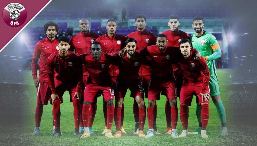 Meski berstatus tuan rumah, tak membuat Qatar diunggulkan pada gelaran Piala Dunia 2022, bahkan berpotensi kalah di partai pembuka kontra Ekuador. Copyright: © Grafis: Yuhariyanto/INDOSPORT