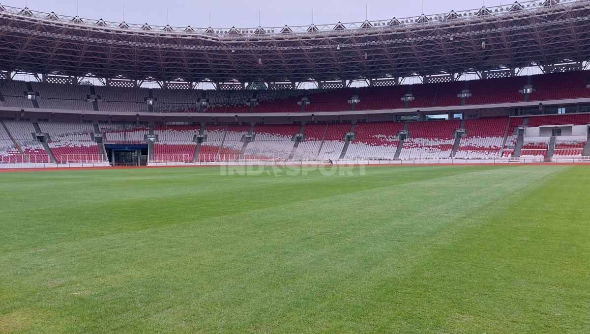 Menpora Zainudin Amali angkat bicara terkait Stadion Gelora Bung Karno (GBK) yang dipilih untuk jadi kandang Timnas Indonesia di Piala AFF 2022. Copyright: © Petrus Manus Da' Yerimon/INDOSPORT