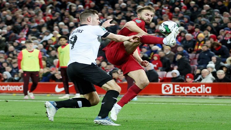 Pertandingan Piala Liga Inggris antara Liverpool vs Derby County REUTERS/Carl Recine Copyright: © reutersconnect.com