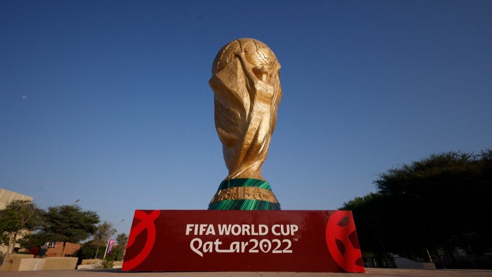 Akomodasi Piala Dunia 2022 di Qatar menuai banyak kritik. Foto: REUTERS/John Sibley. Copyright: © REUTERS/John Sibley