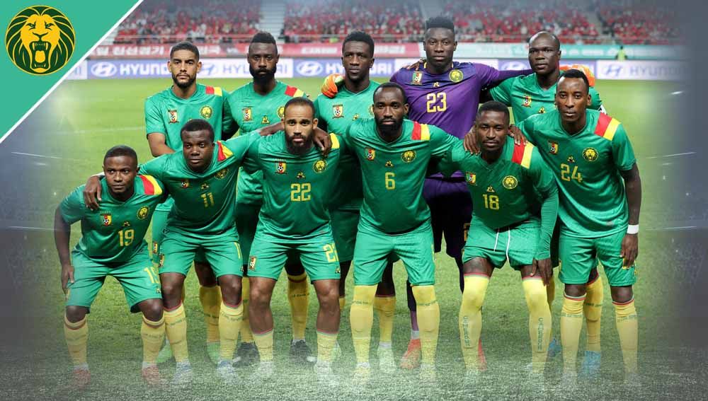 Berikut adalah profil tim Piala Dunia 2022 dari Grup G, Kamerun, yang bakal berjuang menjadi kuda hitam di babak penyisihan. (Foto: REUTERS/Kim Hong-Ji) Copyright: © Grafis: Yuhariyanto/INDOSPORT