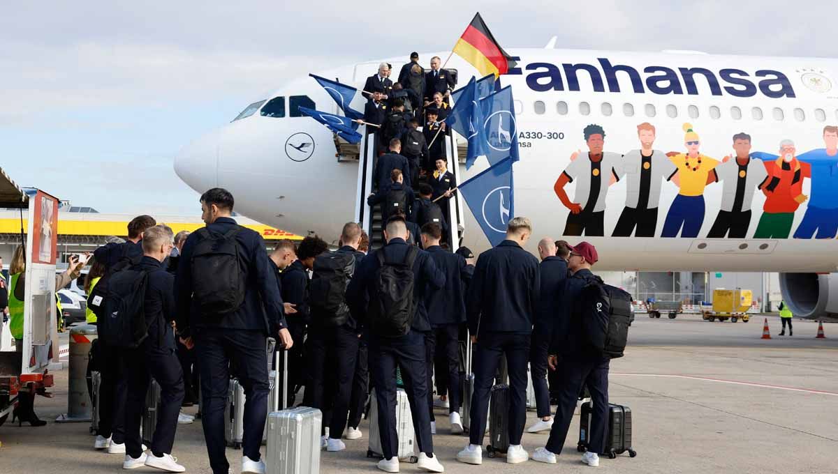 Timnas Jerman, peserta Piala Dunia Qatar 2022. (Foto: REUTERS/Heiko Becker) Copyright: © REUTERS/Heiko Becker