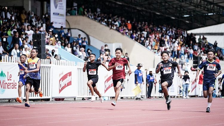 Student Athletics Championships (SAC) Indonesia 2022 sukses merampungkan kualifikasi wilayah DKI Jakarta-Banten. Copyright: © SAC Indonesia 2022