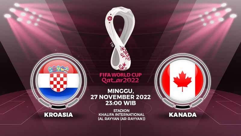 Prediksi pertandingan antara Kroasia vs Kanada (Piala Dunia Qatar 2022). Copyright: © Grafis: Yuhariyanto/INDOSPORT
