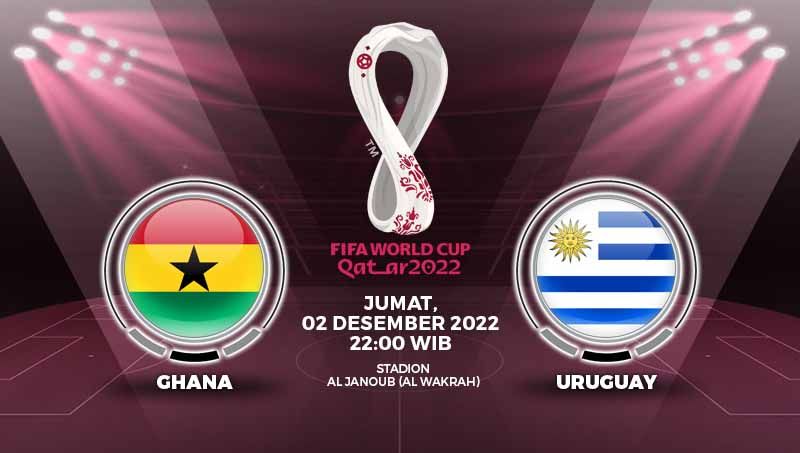 Prediksi pertandingan antara Ghana vs Uruguay (Piala Dunia Qatar 2022). Copyright: © Grafis: Yuhariyanto/INDOSPORT