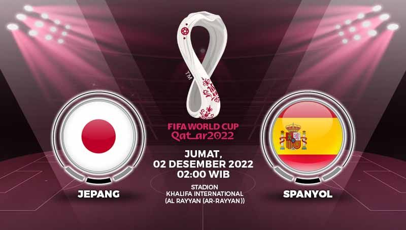 Prediksi pertandingan antara Jepang vs Spanyol (Piala Dunia Qatar 2022). Copyright: © Grafis: Yuhariyanto/INDOSPORT