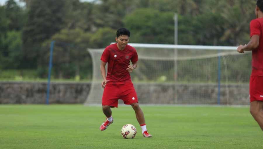 Striker Timnas Indonesia, Dendy Sulistyawan. (Foto: PSSI) Copyright: © PSSI