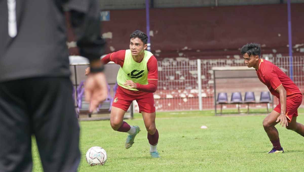 Suasana latihan skuat Persik jelang lanjutan Liga 1. Copyright: © MO Persik