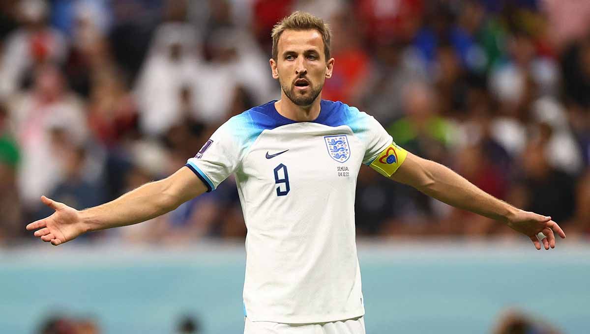 Pelatih Timnas Inggris, Gareth Southgate, memuji penampilan dan kualitas Harry Kane setelah menjadi pencetak gol terbanyak Inggris sepanjang masa. (Foto: REUTERS/Carl Recine) Copyright: © REUTERS/Carl Recine