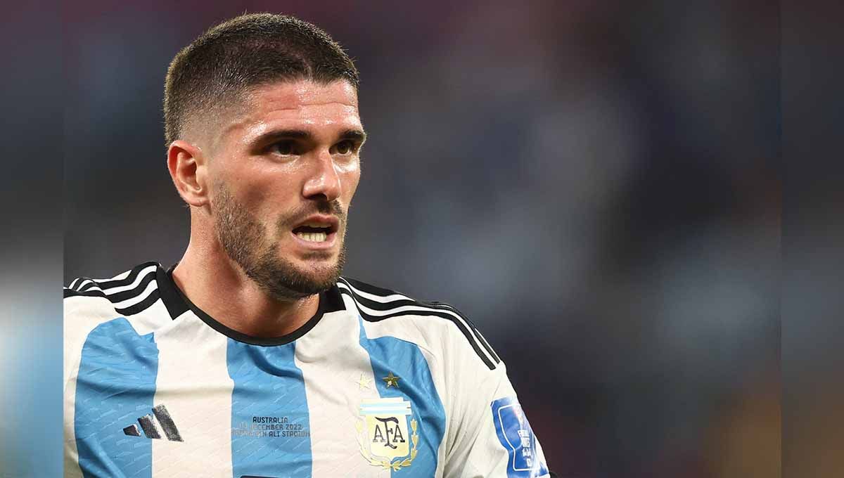 Rodrigo De Paul pemain Timnas Argentina. (Foto: REUTERS/Bernadett Szabo) Copyright: © REUTERS/Bernadett Szabo