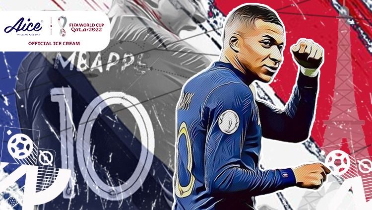 Kylian Mbappe jadi pesepak bola muda terhebat saat ini karena mampu menorehkan sejumlah prestasi emas termasuk di Piala Dunia 2022. (Hendro Hardiyanto/INDOSPORT) Copyright: © Hendro Hardiyanto/INDOSPORT