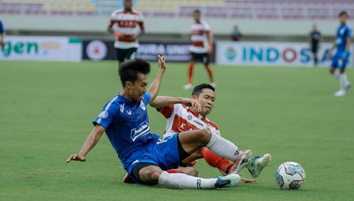Pertandingan PSIS melawan Madura United di Stadion Manahan Solo, Senin (05/12/22). (Foto: PSIS Semarang) Copyright: © PSIS Semarang