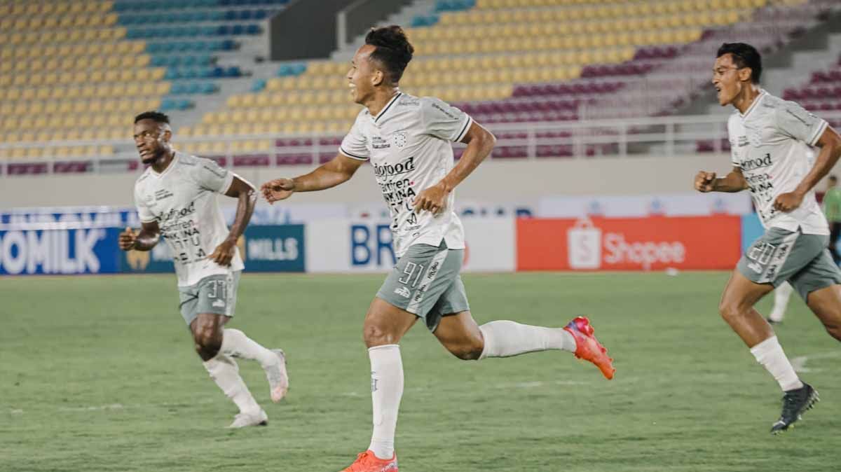 Pertandingan Bali United vs Persita Tangerang di Stadion Manahan, Surakarta, Senin (5/12/22). (Foto: Bali United) Copyright: © Bali United