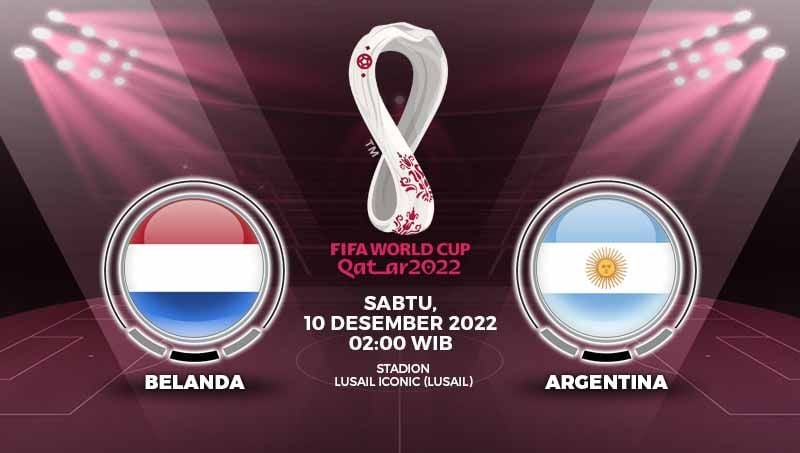 Prediksi pertandingan antara Belanda vs Argentina (Piala Dunia Qatar 2022). Copyright: © Grafis: Yuhariyanto/INDOSPORT