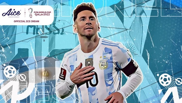Lionel Messi bisa saja jadi Presiden jika menjuarai gelaran Piala Dunia 2022 di Qatar. (Foto: Hendro Herdiyanto/INDOSPORT) Copyright: © Hendro Herdiyanto/INDOSPORT