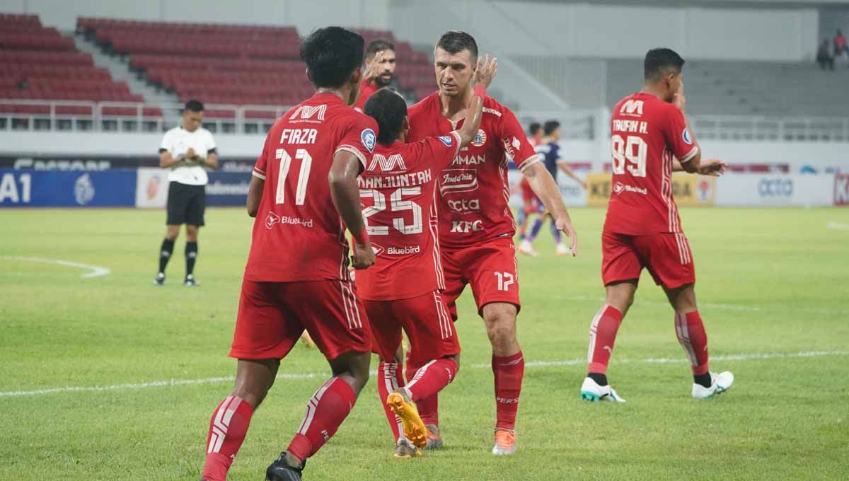 Pertandingan antara Persija Jakarta vs Persik Kediri BRI Liga 1 2022 di Stadion Jatidiri, Semarang, Sabtu (10/12/22). (Foto: Media Persija) Copyright: © Media Persija