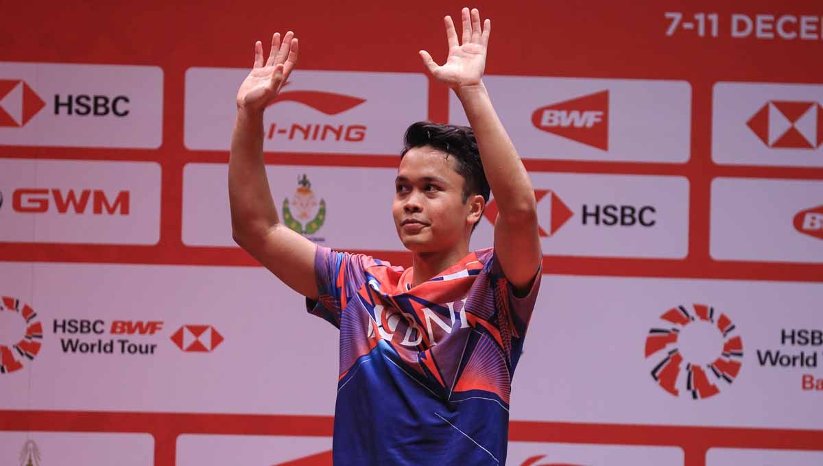 Anthony Sinisuka Ginting kembali kudeta Jonatan Christie di tiga besar, sedangkan Apriyani Rahayu/Siti Fadia melesat di update ranking BWF. (Foto: PBSI) Copyright: © PBSI