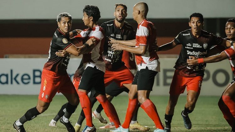 Pertandingan Bali United melawan Madura United. Foto: Bali United Copyright: © Media Bali United