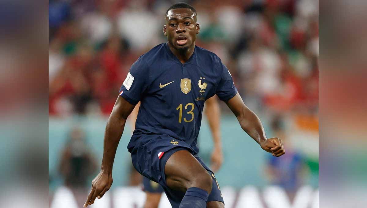 Youssouf Fofana, pemain Prancis di Piala Dunia Qatar 2022. (Foto: REUTERS/Benoit Tessier) Copyright: © REUTERS/Benoit Tessier