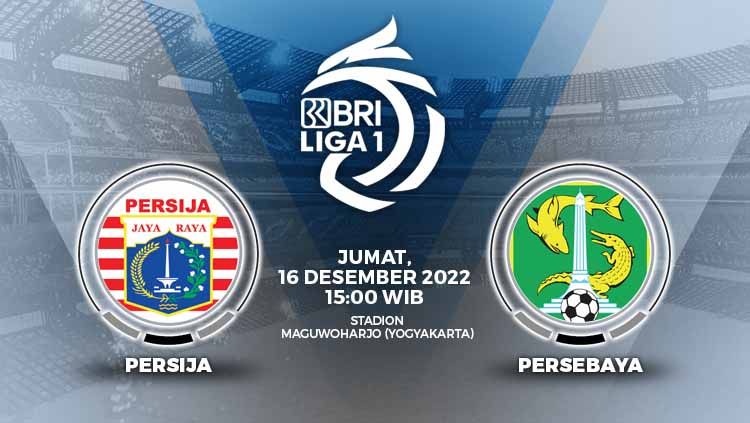 Prediksi pertandingan antara Persija Jakarta vs Persebaya Surabaya (BRI Liga 1). Copyright: © Grafis: Yuhariyanto/INDOSPORT