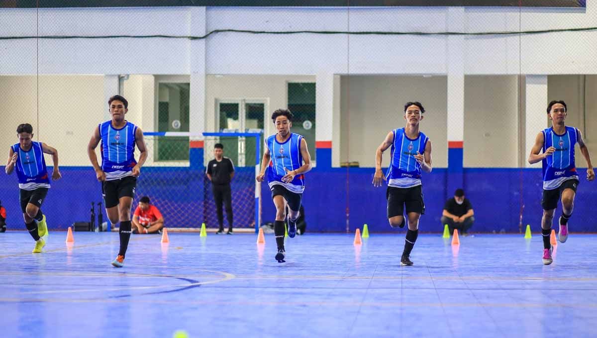 Unggul FC Malang mempersiapkan diri jelang Liga Futsal Profesional. (Foto: MO Unggul FC) Copyright: © MO Unggul FC