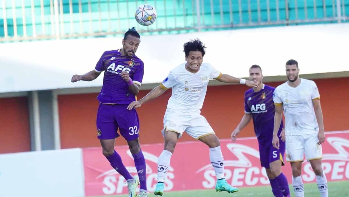 Pertandingan antara Dewa United vs Persik Kediri BRI Liga 1, Sabtu (17/12/22). (Foto: MO Persik Kediri) Copyright: © MO Persik Kediri